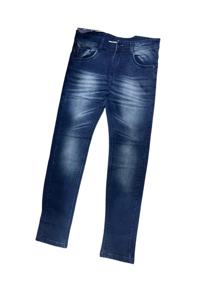 R. K. Garg Blue Men's Denim Slim Fit Strechable Jeans