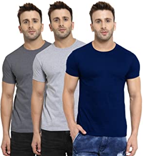 Scott International Men's Regular Fit T-Shirt (Pack of 3)