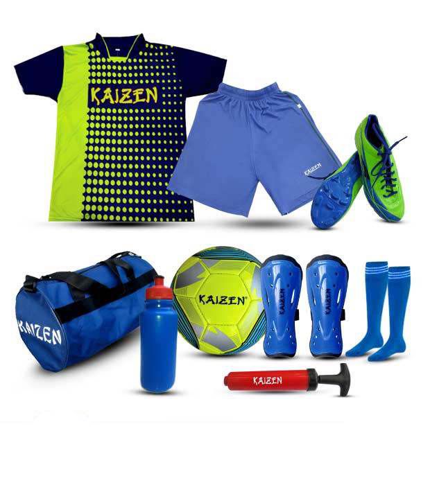 Kaizen Galaxy Blue Football Kit